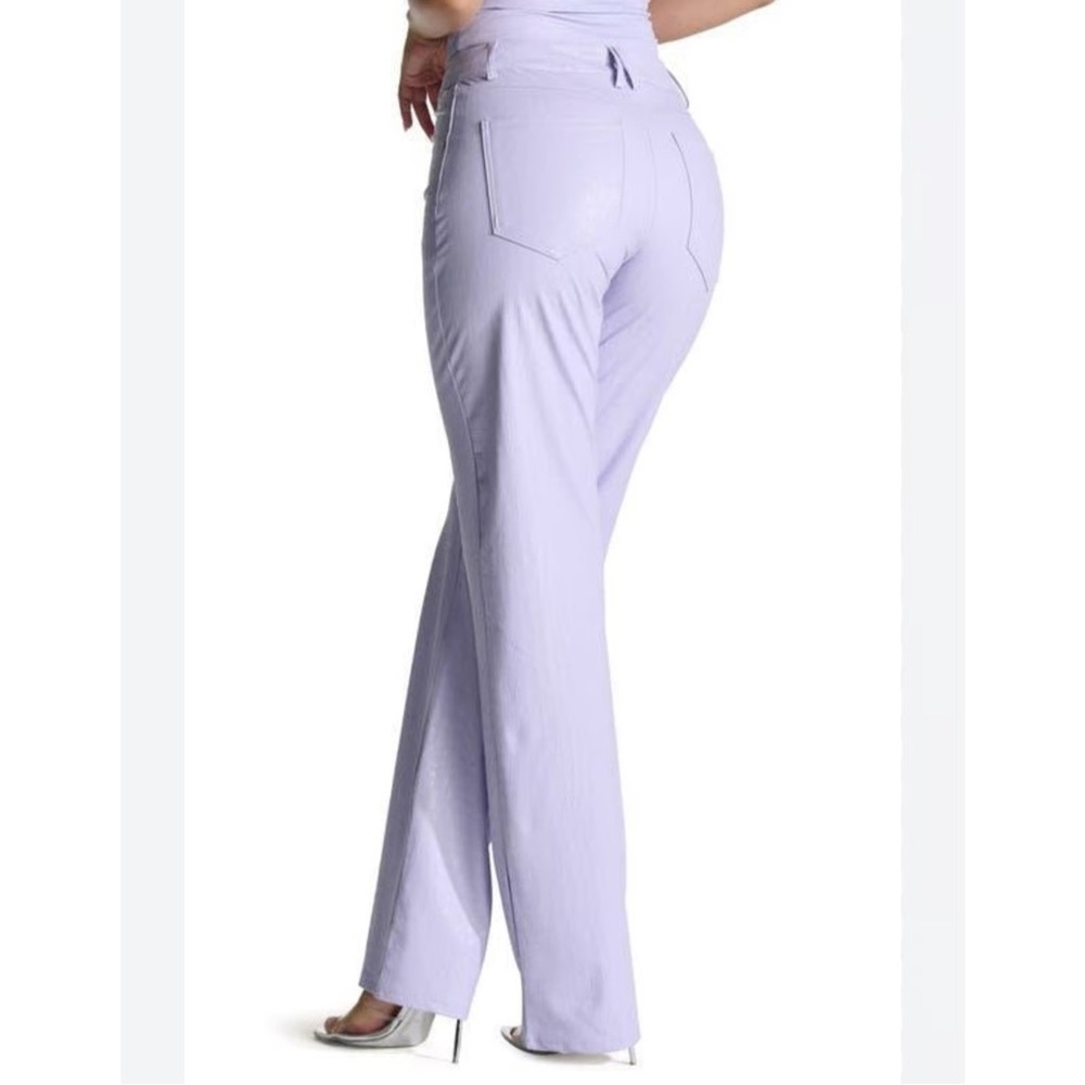 Naked Wardrobe Lilac Flared Trousers